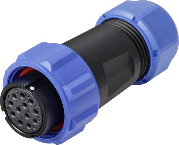 Weipu SP2110 / S 12 II Rundstecker Buchse, gerade Gesamtpolzahl: 12 Serie (Rundsteckverbinder): SP21 1 St.