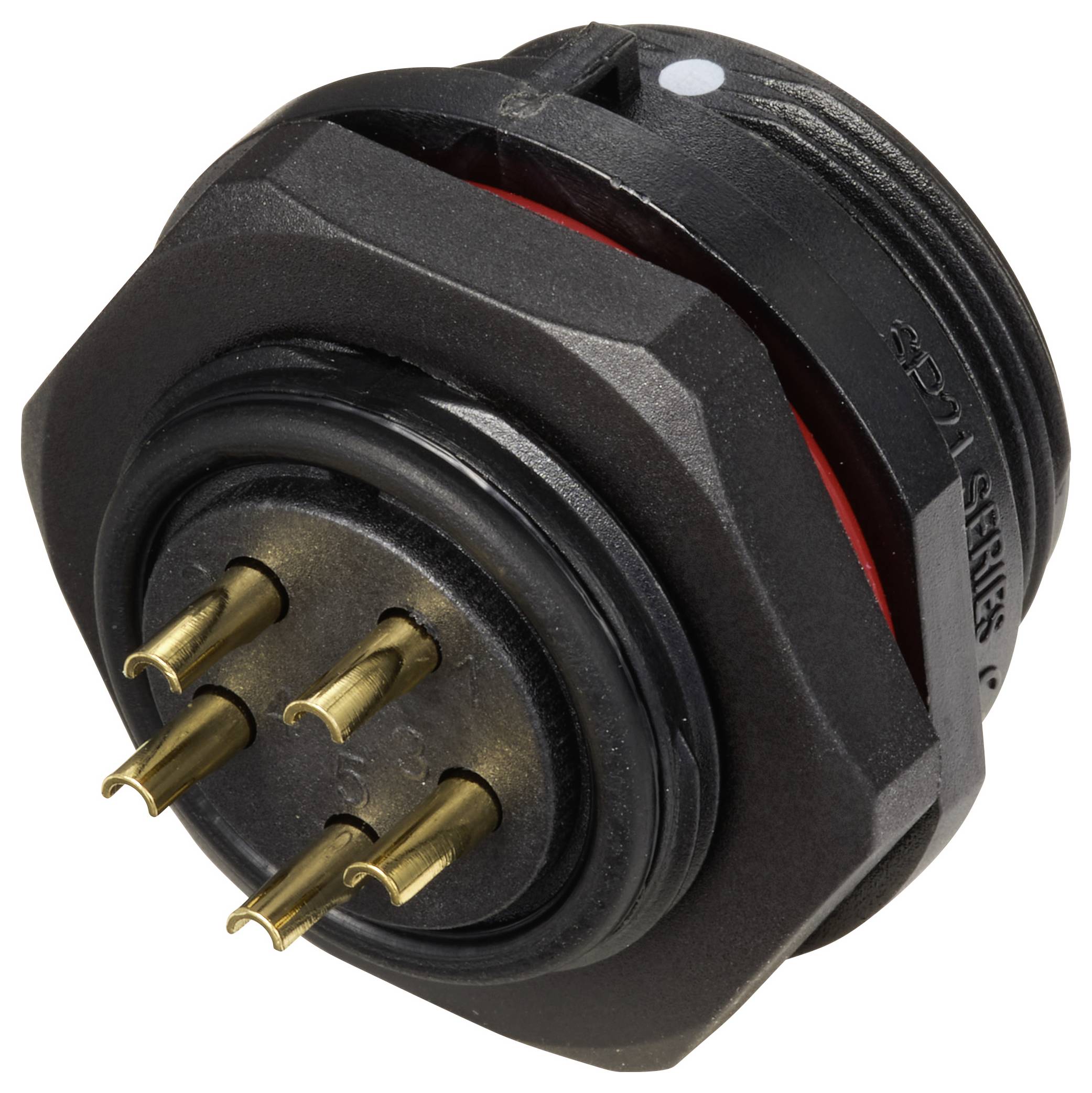 Weipu SP2112 / S 5C Rundstecker Buchse, Einbau Gesamtpolzahl: 5 Serie (Rundsteckverbinder): SP21 1 St.-2