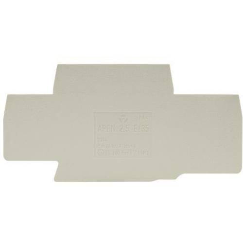 Wieland Electric 07.312.7355.0 Abtrennplatte Grau 1 St.