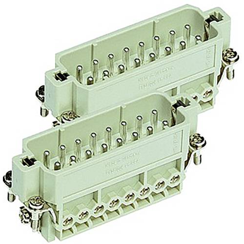 Thumbnail - Harting 09200162613 Stifteinsatz Han® A 16 + PE Schrauben 1 St. Piece
