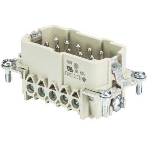 Wieland Electric 70.310.1040.0 Stifteinsatz BAS Gesamtpolzahl 10 + PE 1 St.