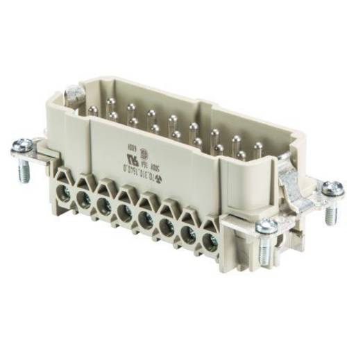 Wieland Electric 70.310.1640.0 Stifteinsatz BAS Gesamtpolzahl 16 + PE 1 St.