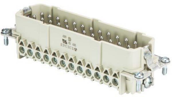 Wieland Electric 70.310.2440.0 Stifteinsatz BAS Gesamtpolzahl 24 + PE 1 St.