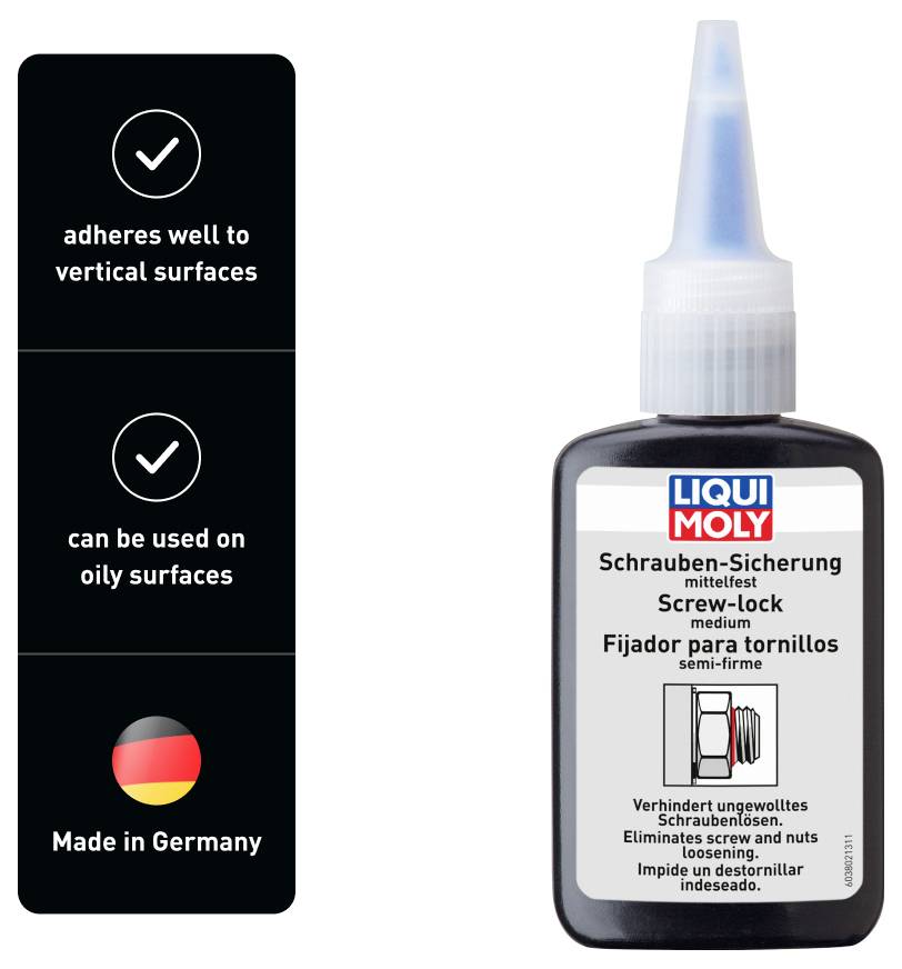 Liqui Moly 3802 Schraubensicherung Festigkeit: mittel 50 g-1