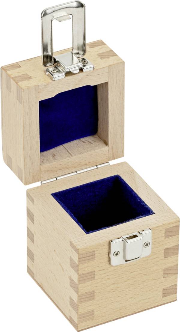 Kern 317-110-100 Holz-Etui für Einzelgewichte (Knopf/Kompakt, 1 kg)