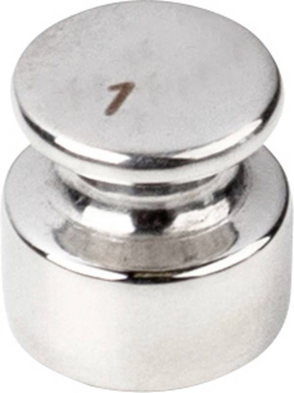 Kern 326-01 Einzelgewicht, OIML-Klasse F1, 1 g, Eco-Form, Edelstahl poliert