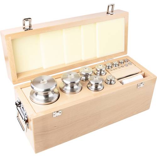 Kern 334-09 Kern 334-09 F2 Gewichtsatz, 1 g - 10 kg Edelstahl feingedreht, im Holzetui