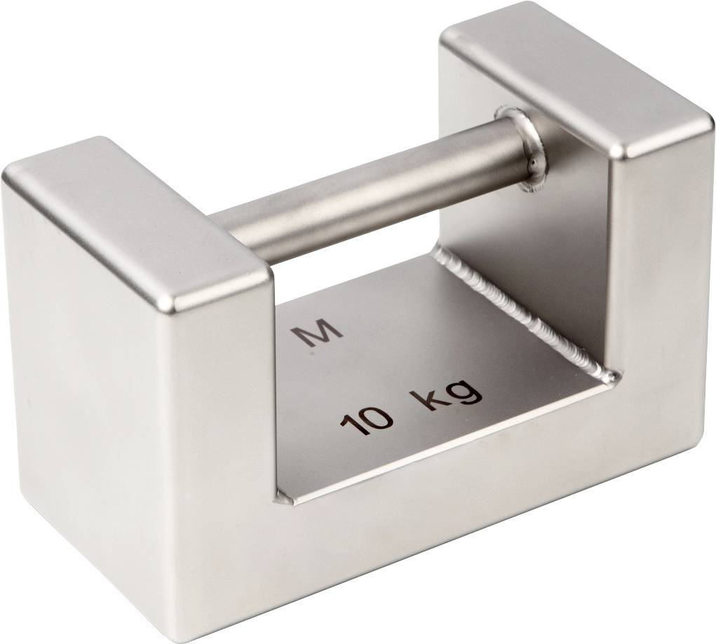 Kern 346-07 Einzelgewicht, OIML-Klasse M1, 10 kg, Block, Edelstahl