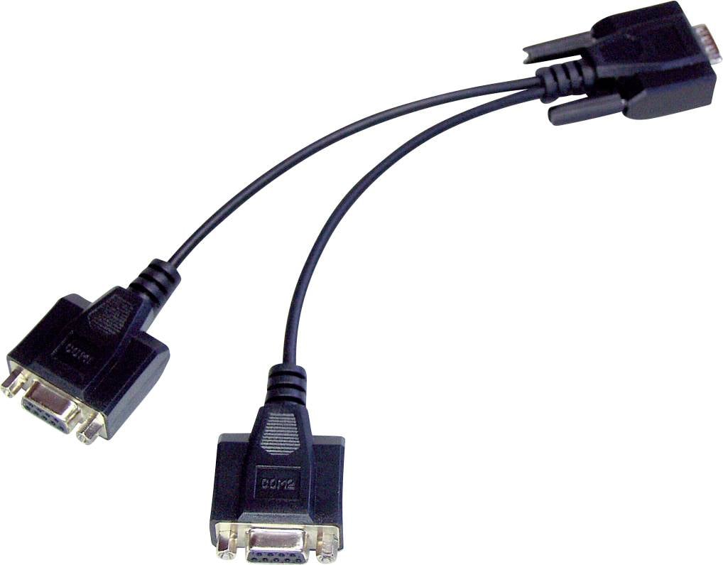 Kern CFS-A04 CFSA04 Y-Kabel zum parallelen Anschluss von zwei Endgeräten an die RS-232-Datenschnittstelle der Waage