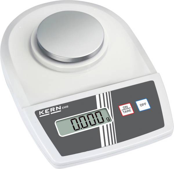 Kern EMB2003 Schulwaage EMB 200-3 Wägebereich (max.) 200 g Ablesbarkeit 1 mg batteriebetrieben Silber