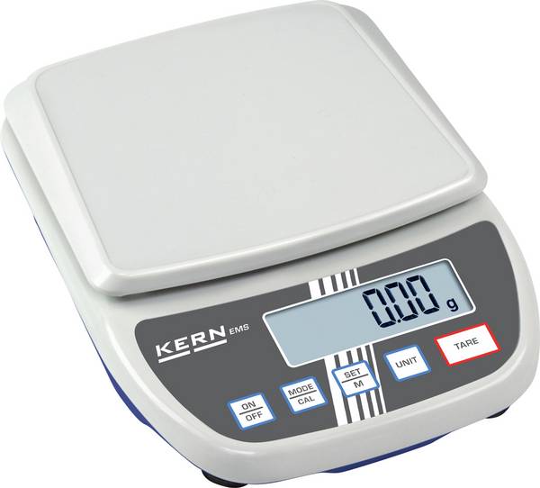Kern EMS30002 Schulwaage EMS 3000-2 Wägebereich (max.) 3 kg Ablesbarkeit 0.01 g über Steckernetzteil Grau