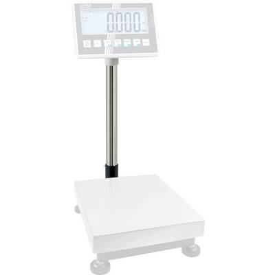 'Elektronische Tischwaage mit digitalem Display und numerischer Anzeige, montiert auf einer Metallstange, zur präzisen Gewichtsmessung.'
