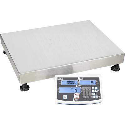 Metallwaage mit digitalem Display; zeigt Gewicht, Tara und Nullstellung an. Geeignet für präzises Wiegen in industriellen Anwendungen.