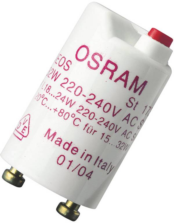OSRAM Leuchtstoffröhren Starter ST 173/220-240 8XTRY25 230 V 32 W (max)