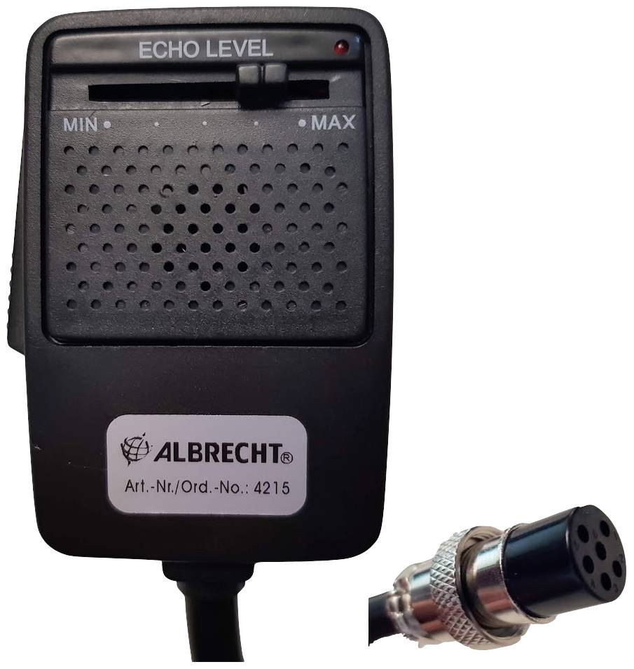 ALBRECHT Mikrofon EC-2002 4215