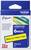 Schriftbandkassette für Beschriftungsgerät, laminiert, 6 mm breit, 8 m lang. Farbe: Schwarz auf gelbem Band. Marke: Brother.