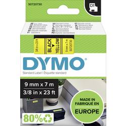 Image of Schriftband DYMO D1 40918 Bandfarbe: Gelb Schriftfarbe:Schwarz 9 mm 7 m