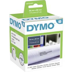 Image of DYMO Etiketten Rolle 99012 S0722400 89 x 36 mm Papier Weiß 520 St. Permanent Versand-Etiketten