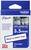 'Tape-Kassette für Brother P-Touch, nicht laminiert, 3,5 mm, schwarz auf weiß, 8 m Länge, geeignet zum Beschriften.'