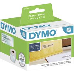 Image of DYMO Etiketten Rolle 99013 S0722410 89 x 36 mm Folie Transparent 260 St. Permanent Adress-Etiketten