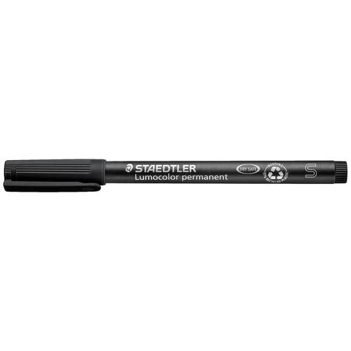 Staedtler Lumocolor permanent S DRY SAFE 313-9 Permanentmarker Schwarz wasserfest: Ja