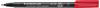 Staedtler Lumocolor permanent F DRY SAFE 318-2 Permanentmarker Rot wasserfest: Ja