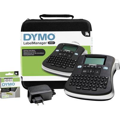 DYMO LabelManager 210D+ Beschriftungsgerät Geeignet für Schriftband: D1 6 mm, 9 mm, 12 mm