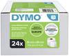 DYMO Etiketten Rolle Kombi-Pack 13187 S0722390 89 x 36 mm Papier Weiß 6240 St. Permanent haftend Adress-Etiketten