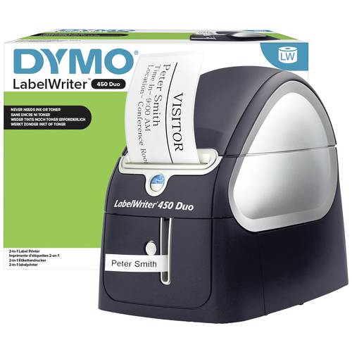 Thumbnail - DYMO LabelWriter 450 Duo Etikettendrucker Thermodirekt 300 x 600 dpi Etikettenbreite (max.): 56 mm USB