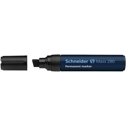 Schneider Schreibgeräte Maxx 280 128001 Permanentmarker Schwarz wasserfest: Ja