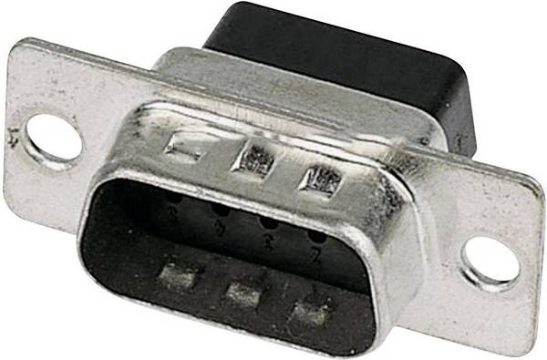 HARTING 09670095601 09670095601 D-SUB Stiftleiste 180 ° Polzahl: 9 Crimpen 1 St.