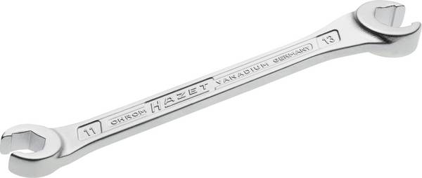 Hazet 612-11X13 612 Offener Doppelringschlüssel  Schlüsselweite (Metrisch) 11 - 13 mm