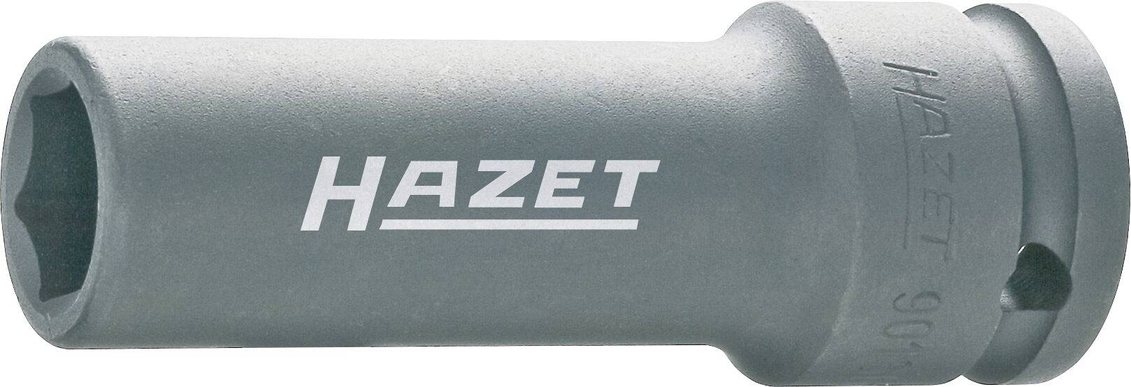 HAZET Kraft-Steckschlüssel-Einsatz (6kt.), Innenvierkant 12,5 mm (1/2\" ) 901SLG-19 Schlüsselweite 19