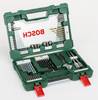 Bosch Accessories 2607017193 V-Line 83teilig Bohrer- und Bit-Sortiment Metall, Stein, Beton, Holz, Mauerwerk, Plexiglas