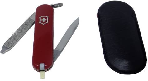 VICTORINOX ESCORT ROT SCHWEIZER TASCHENMESSER 58 MM 6 FUNKTIONEN