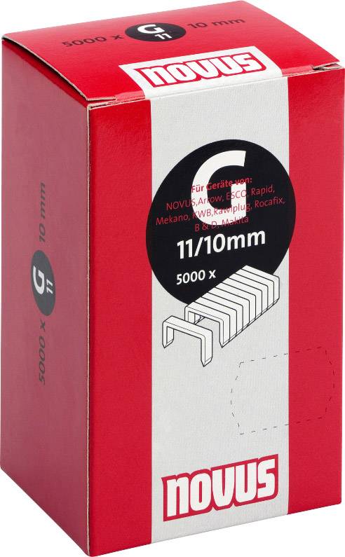 Tackerklammern Typ G 11 5000 Stück Premium 8mm 