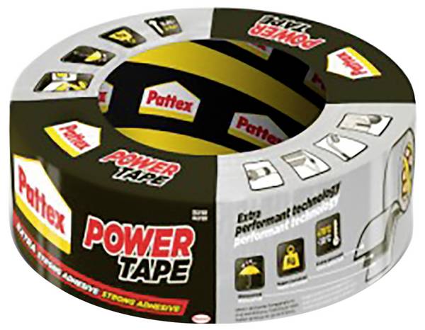 Pattex  PT5SW Gewebeklebeband Pattex Power Tape Silber (L x B) 50 m x 50 mm 1 St.