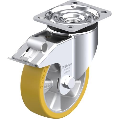 Blickle 605741 LK-ALTH 125K-1-FI Lenkrolle mit Feststeller Rad-Durchmesser: 125 mm Tragfähigkeit (max.): 350 kg 1 St.