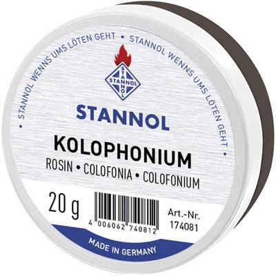 Stannol 174081 Kolophonium Inhalt 20 g 