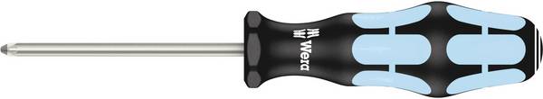 Wera 3355 05032031001 Werkstatt Kreuzschlitz-Schraubendreher PZ 1 Klingenlänge: 80 mm DIN ISO 8764-PZ