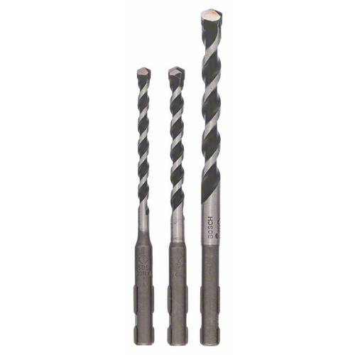 Bosch Accessories 2609256918 Hartmetall Mehrzweckbohrer-Set 3teilig 5 mm, 6 mm, 8 mm SDS-Quick 1 Set