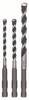 Bosch Accessories 2609256918 Hartmetall Mehrzweckbohrer-Set 3teilig 5 mm, 6 mm, 8 mm SDS-Quick 1 Set