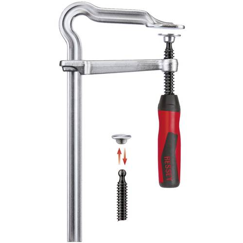 Thumbnail - OMEGA-Schraubzwinge GMZ-2K 200/100 Bessey GM20Z-2K Spann-Weite (max.):200 mm Produktabmessung, Länge: 285 mm Ausladungs-...