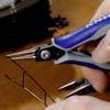 Knipex 34 32 130 Elektrotechnik und Feinwerktechnik Rundzange Gerade Chrom-Vanadium Kugellagerstahl 135 mm