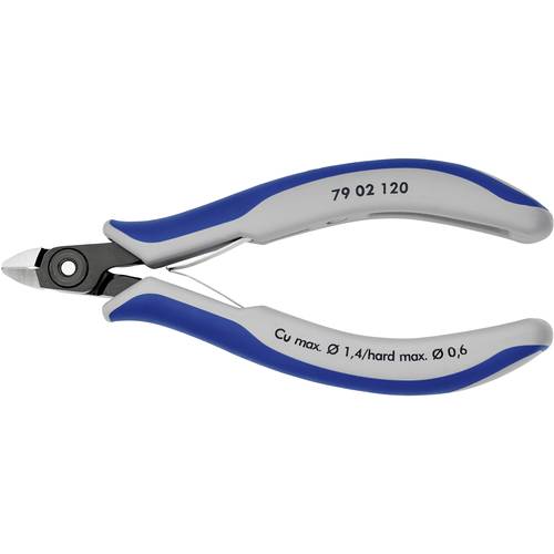 Knipex 79 02 120 79 02 120 Elektronik- u. Feinmechanik Seitenschneider mit Facette 120 mm