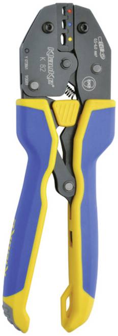 Klauke K82A K82A Presszange Isolierte Kabelschuhe, Isolierte Kabelverbinder 0.5 bis 6 mm²