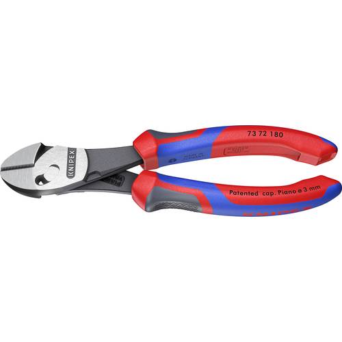 Thumbnail - Knipex TwinForce 73 72 180 Werkstatt Kraft-Seitenschneider mit Facette 180 mm
