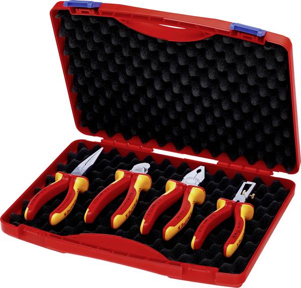 Knipex 00 20 15 VDE Zangen-Set 4teilig