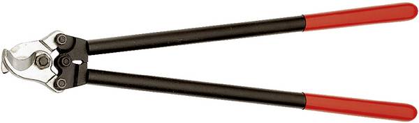 Knipex  95 21 600 Kabelschere Geeignet für (Abisoliertechnik) Alu- und Kupferkabel, ein- und mehrdrähtig 27 mm  150 mm² 5