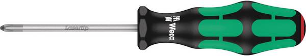 Wera 350 05008710001 Werkstatt Kreuzschlitz-Schraubendreher PH 1 Klingenlänge: 80 mm